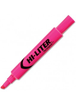 Chisel Marker Point Style - Fluorescent Pink - Pink - 12 / Dozen - ave24010